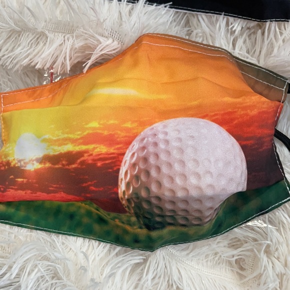 New set/3 Golf face masks - Picture 2 of 5